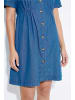 Ulla Popken Midikleid in blue denim
