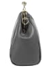 Cluty Abendtasche echt Leder in grau