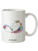 Mr. & Mrs. Panda Jumbo Tasse Einhorn Wolke 7 ohne Spruch in Weiß