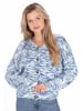 usha BLUE LABEL Women Cardigan in blue multicolor