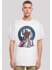 F4NT4STIC Heavy Oversize T-Shirt The Who Flag Blanket in weiß