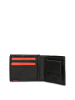 Pierre Cardin Geldbörse in BLACK+RED