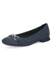Caprice Ballerina in blau