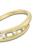 BALIA 333 Gelbgold - 8 Karat Damen Ringe 3er Zirkonia Fingerring 56 (17,8)