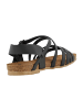 Cosmos Comfort Komfort Sandalen in Schwarz