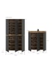 ebuy24 Schlafzimmer-Set Scarpa (2-teilig) Anthrazit 235 x 37 cm