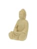 relaxdays Buddha Figur in Sandfarben - (H)50 cm