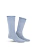 Kunert Socken Richard druckfreier Bund in Light-blue
