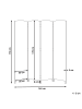 Beliani Paravent LAPPAGO in  - (W) 163 x (H) 170 x (L) 2 cm