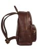 piké Rucksack echt Leder in braun