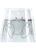 Mr. & Mrs. Panda Trinkglas Sternzeichen Krebs ohne Spruch in Transparent