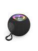 Hama Ball Shape Speaker Bluetooth Lautsprecher, 5 LED in Schwarz