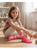 TupTam Kinder Socken Mädchen Jungen Bunt Gemustert 6er Pack in rosa/gelb