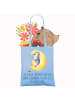 Mr. & Mrs. Panda Tote Bag Alleine schlafen lernen mit Spruch in Sky Blue