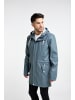 ICEBOUND Herren Regenmantel in Blaugrau