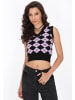 myMo ROCKS Vest in black lilac
