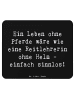 Mr. & Mrs. Panda Mouse Pad Spruch Reitlehrerin ohne Pferd mit Sp... in Schwarz