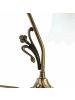 Licht-Erlebnisse Tischlampe (B)13 x (L)14.5 x (H)32 cm in Bronze hell glänzend Weiß