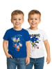 Sonic 2er Pack Sonic the Hedgehog T-Shirt Oberteil Shirt kurzärmlig in blau/weiß