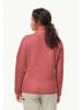 Jack Wolfskin Fleecejacke in rot