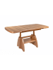 58 aufm Kessel COUCHTISCH höhenverstellbar und ausziehbar Clara 101x56x71 Kernbuche