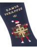 Burlington Socken X-Mas Wrapper in Marine