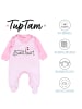 TupTam Baby Unisex Strampler-Set mit Aufdruck Spruch 2-tlg in rosa/weiß