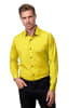 Rusty Neal Business Hemd Slim Fit Premium Cotton-Stretch in Gelb