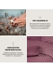 Schiesser Feinbiber-Bettwäsche-Set Drops in Mauve