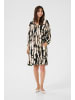 CULTURE Kleid CUashley Feminine in Grey/Offwhite Graphic