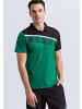erima 5-C Poloshirt in smaragd/schwarz/weiss