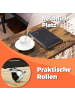 VASAGLE Beistelltisch Barnet in Vintagebraun - (B)50 x (H)60 x (T)35 cm