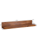 KADIMA DESIGN Wandregal MUMBAI Massiv-Holz Holzregal 110 cm Landhaus-Stil in Massivholz