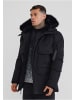 SikSilk Parka in black