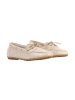 Divine Factory Mokassin aus Leder Alénoa Gold