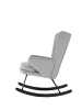 Kayoom Stuhl Schaukelstuhl Melorie in grau