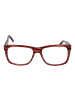 Andy Wolf Unisex Optische Fassungen Rechtwinklig Rot