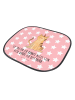 Mr. & Mrs. Panda Auto Sonnenblende Einhorn Katze mit Spruch in Rot Pastell
