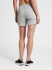 Hummel Verstellbare Taille Kurze Hose Hmlgg12 Damen in GREY MELANGE