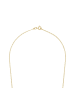 Amor Collier Edelstahl, IP Gold in Gold