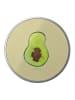 Mr. & Mrs. Panda Dose Avocado Kern ohne Spruch in Gelb Pastell