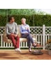 Outsunny Rattan-Hollywoodschaukel,115L x 66B x 44H cm,Beige
