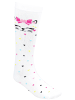 TupTam Mädchen Knielange Socken Gemustert 3er Pack in braun/grau