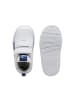 Puma Niedrige Kinder Sneakers mit Klettverschluss Courtflex V3 V inf Weiß
