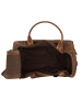 Greenburry Vintage 2 Rollen Reisetasche Leder 32 cm braun