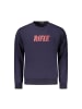 Rifle Blauer Baumwoll-Pullover