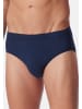 Schiesser Mini Slip / Unterhose Cotton Casual Organic Cotton in Dunkelblau