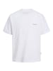 JACK & JONES PLUS T-shirt in Bright White