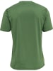 Hummel Hummel T-Shirt Hmlongrid Multisport Herren Atmungsaktiv Leichte Design Schnelltrocknend in MYRTLE/DARK CITRON