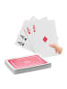 relaxdays 540x Jumbo-Pokerkarten in Bunt - (B)13 x (H)18 cm